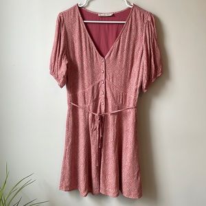 Abercrombie & Fitch Floral Button Down Dress Size M